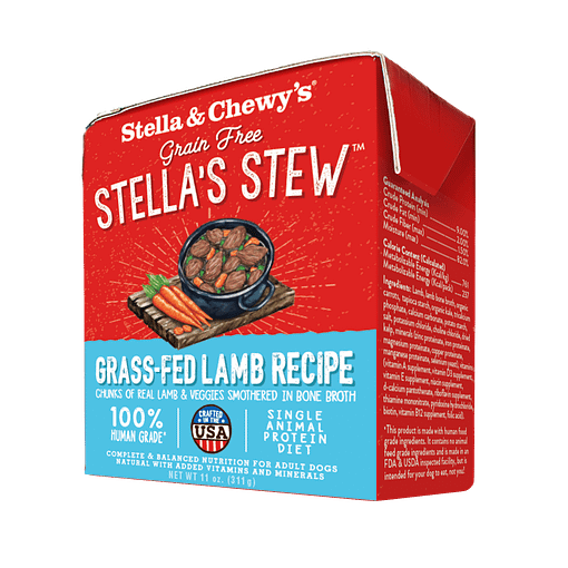 Stella & Chewy’s Grass-Fed Lamb Stella's Stew Grain Free Wet Dog Food 11oz