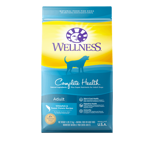 Wellness Complete Health Whitefish & Sweet Potato Recipe for Dog
