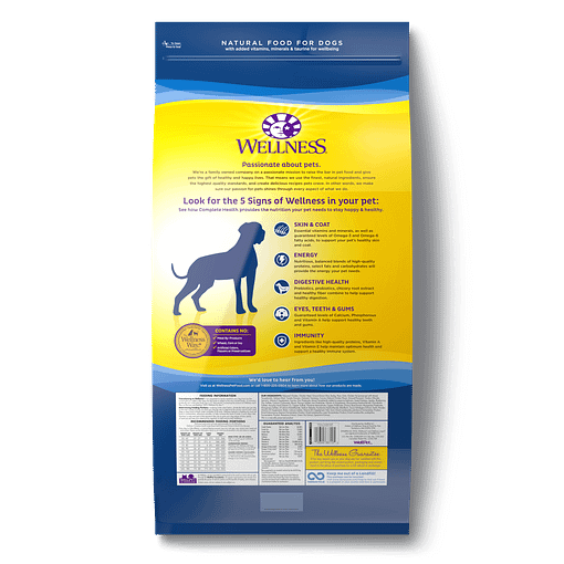 Wellness Complete Health Chicken & Brown Rice Recipe for Large Breed