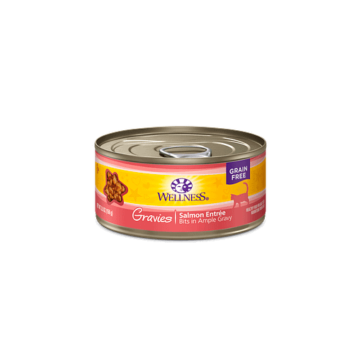 Wellness Gravies: Salmon Entrée Cat Food 3oz
