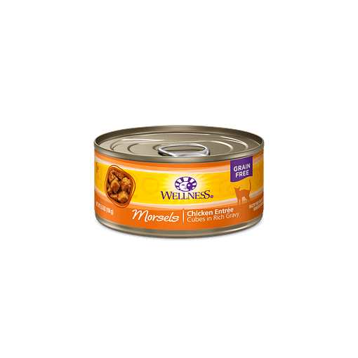 Wellness Morsels Chicken Entrée Cat Food 5.5oz