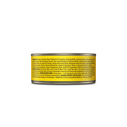 Wellness Sliced Salmon Entrée Cat Food 5.5oz