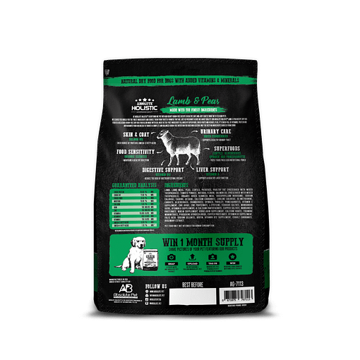 Absolute Holistic Grain Free Lamb & Peas Dog Food (3 Sizes) - Image 4
