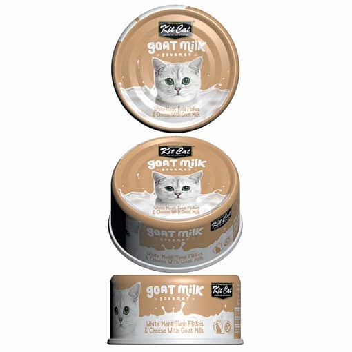 Kit Cat Goat Milk Gourmet Tuna & Cheese 70g