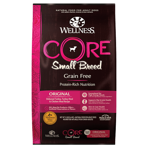 Wellness Core Grain-Free for Small Dog Breed – Original
