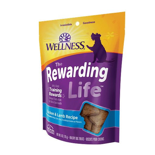 Wellness Rewarding Life Chicken & Lamb Recipe Dog Treats - Image 3