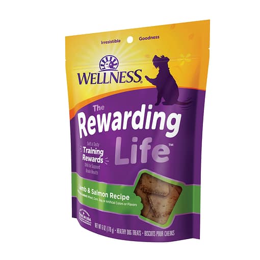 Wellness Rewarding Life Lamb & Salmon Recipe Dog Treats - Image 3
