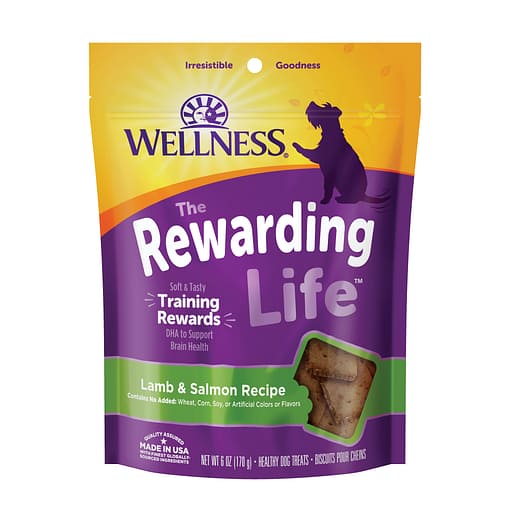 Wellness Rewarding Life Lamb & Salmon Recipe Dog Treats