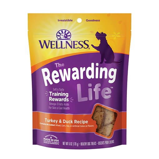 Wellness Rewarding Life Turkey & Duck Recipe Dog Treats