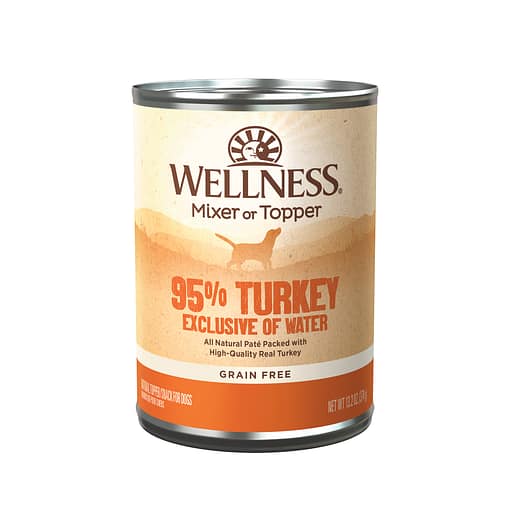 Wellness 95% Grain-Free Canned Dog Food – Turkey 13.2oz