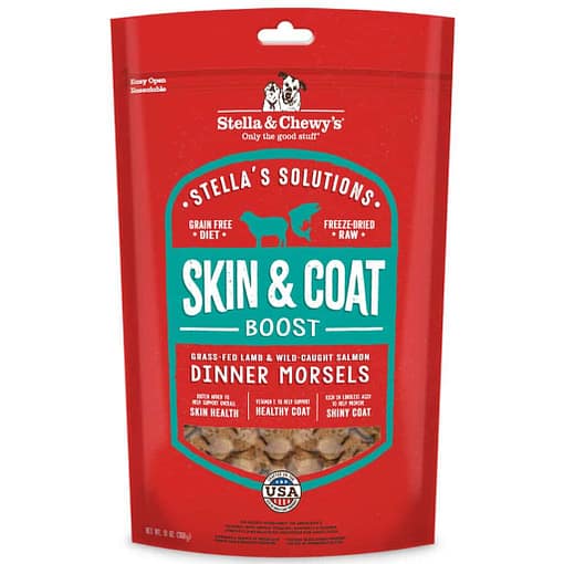 Stella & Chewy's Skin & Coat Boost Freeze-Dried Raw Dog Food 13oz