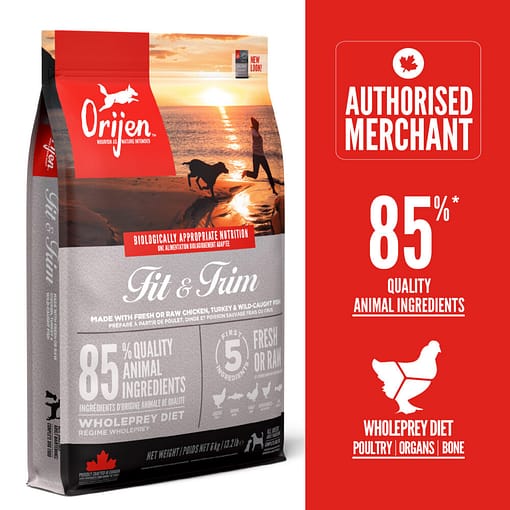ORIJEN Fit & Trim Dry Dog Food (2 Sizes)
