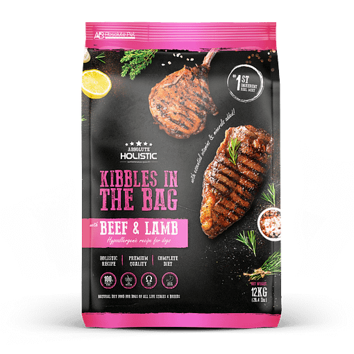 Absolute Holistic Kibbles in the Bag Beef & Lamb Dry Dog Food (2 Sizes) - Image 3