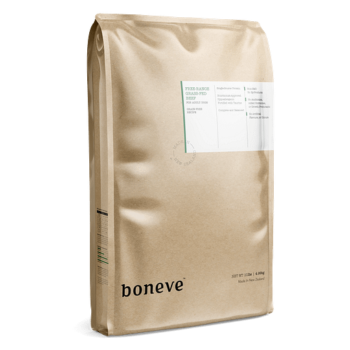 Boneve Earthmade Free Range Grass-Fed Beef Dry Food for Adult Dogs (3 Sizes) - Image 6