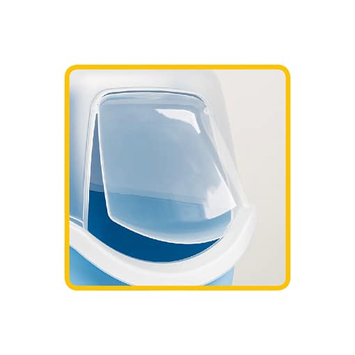 Stefanplast Cathy Filter Cat Litter Box Steel Blue