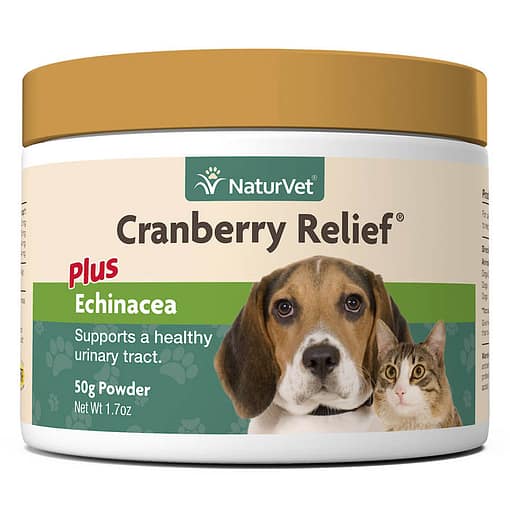 NaturVet Cranberry Relief Powder Plus Echinacea Supplement