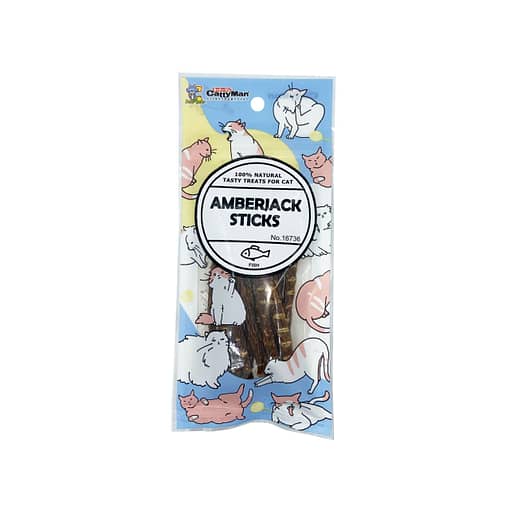 Cattyman Amberjack Sticks Cat Treats 20g