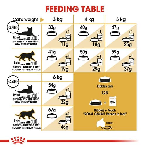 Royal Canin Persian Adult Dry Cat Food 4KG - Image 3