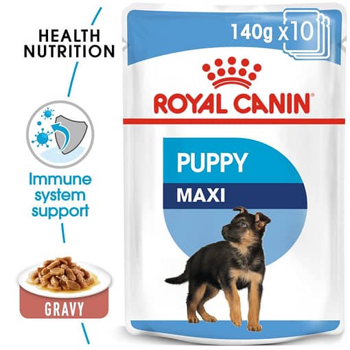 Royal Canin Maxi Puppy pouch Wet Dog Food 140g - Image 5