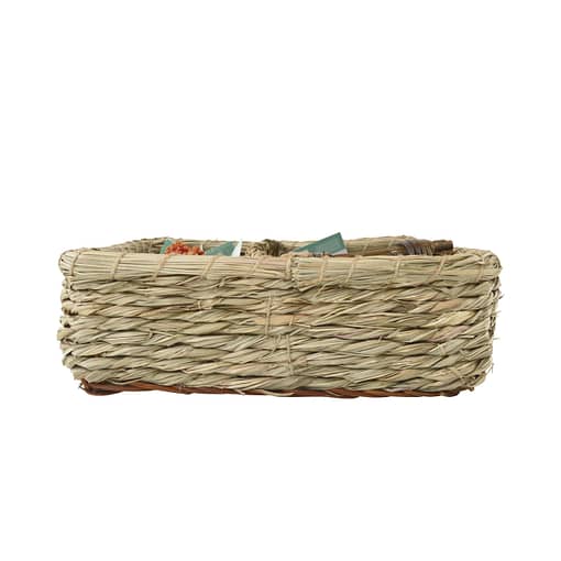 Oxbow Enriched Life - Twisty Rings & Willow Bundle Basket for Small Animals