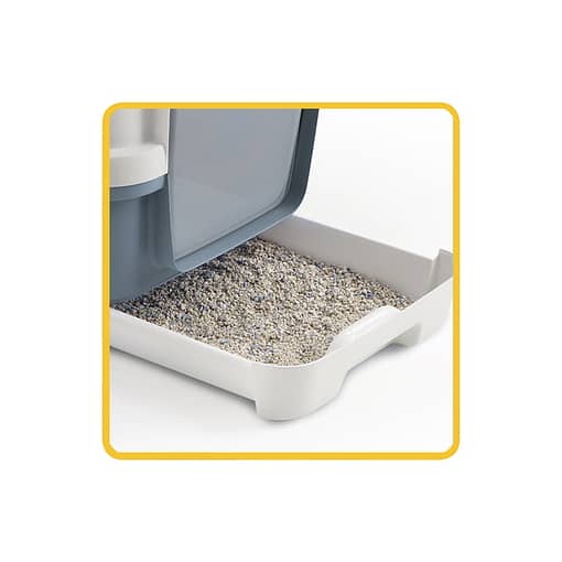 Stefanplast Cathy Clever & Smart Cat Litter Box Blue