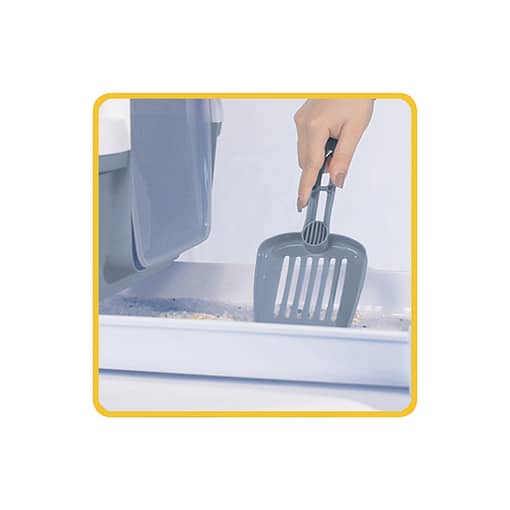 Stefanplast Cathy Clever & Smart Cat Litter Box Blue