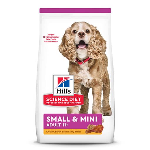 Hill's Science Diet Adult 11+ Small Paws Dry Dog Food 1.5kg