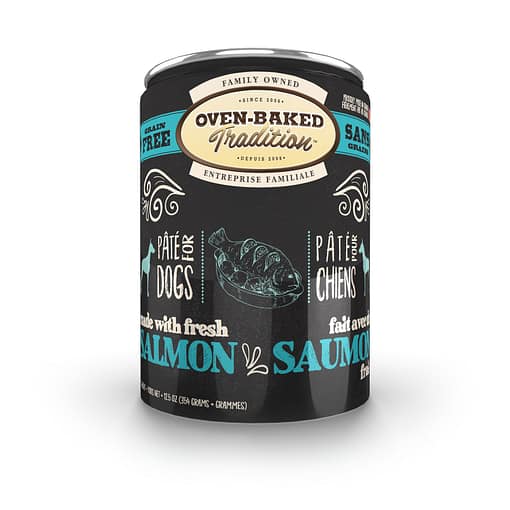 Oven-Baked Tradition DOG Pate Salmon Wet Dog Food 354g
