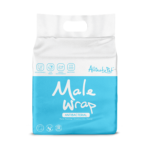 Altimate Pet Antibacterial Disposable Male Wrap for Dog (5 Sizes) - Image 2