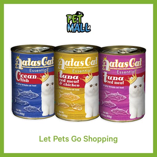 [Any 12 for $19.20] Aatas Cat Essential 400g Smart Bundle