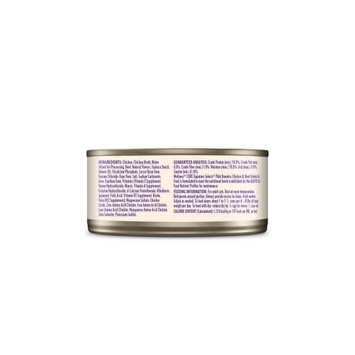Wellness CORE Signature Selects Pate Boneless Chicken & Beef Entrée 5.3oz - Image 2