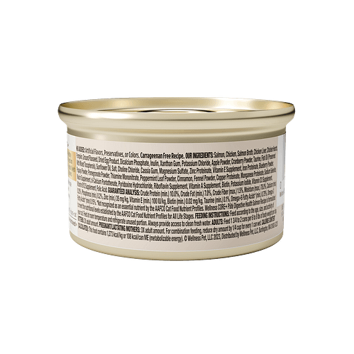 Wellness Core Digestive Health Pate Salmon Wet Cat Food 3oz - Image 2