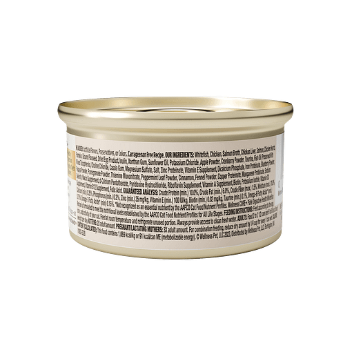 Wellness Core Digestive Health Pate WhiteFish Wet Cat Food 3oz - Image 2