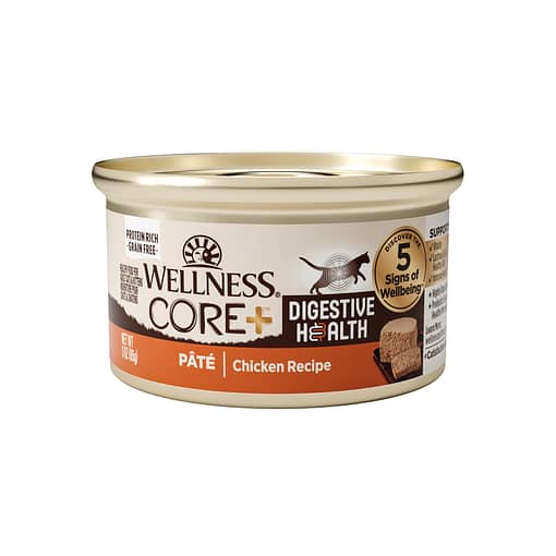 Wellness Core Digestive Health Pate Chicken Wet Cat Food 3oz