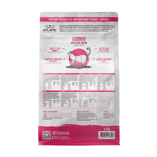 Absolute Holistic Grain Free Dry Cat Food - Indoor