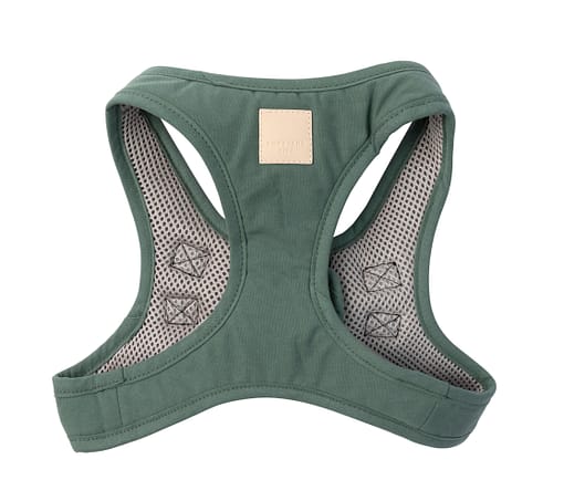 FuzzYard Life Cotton Step-in Dog Harness, Myrtle Green (6 Sizes)