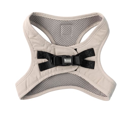 FuzzYard Life Cotton Step-in Dog Harness, Sandstone (6 Sizes) - Image 2