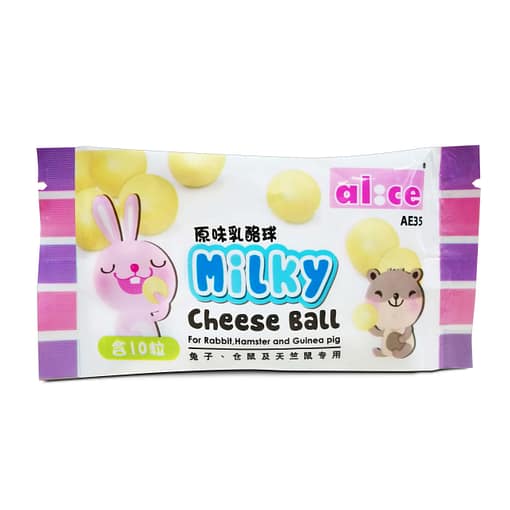 Alice Milky Cheese Ball Small Animals Treats 10pcs