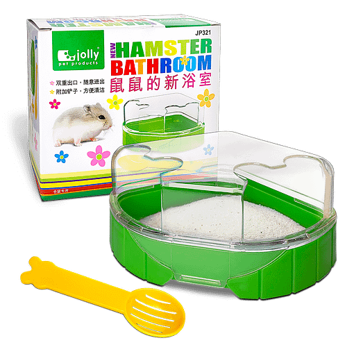 Jolly Green Bathroom for Hamsters