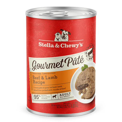 Stella & Chewy's Gourmet Pâté - Beef & Lamb Recipe For Dogs - 12.5 oz