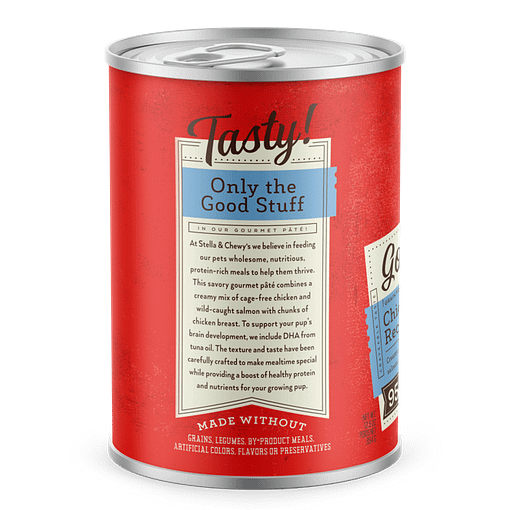 Stella & Chewy's Gourmet Pâté - Puppy Chicken & Salmon Recipe For Dogs - 12.5 oz - Image 2