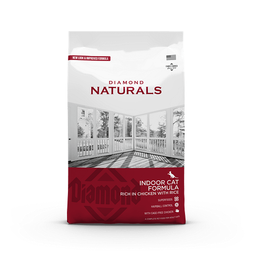 Diamond Naturals Indoor Chicken Dry Cat Food (2 Sizes)