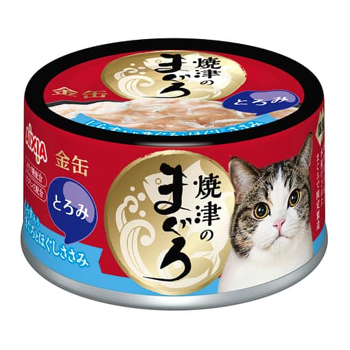 Aixia Yaizu-no-Maguro Tuna&Chicken w/Whitebait in Rich Sauce Wet Cat Food 70g