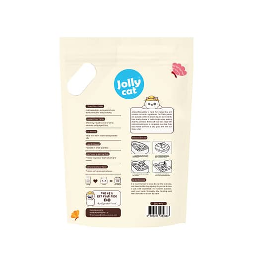 Jollycat Daizu Natural Clumping Tofu Cat Litter 7L - Image 4