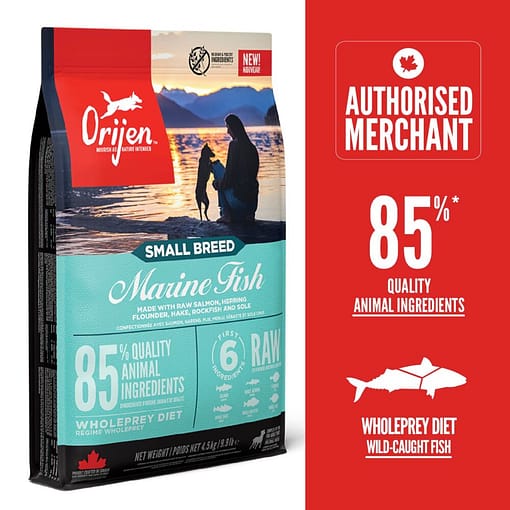ORIJEN Small Breed Marine Fish Dry Dog Food (2 Sizes)