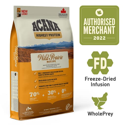 ACANA Regionals Wild Prairie Dry Dog Food (4 Sizes)