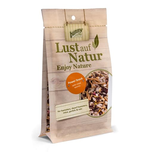 Bunny Nature Power Snack with Meal Worms 80g