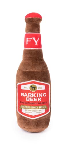 Fuzzyard Dog Toy - Barking Beer
