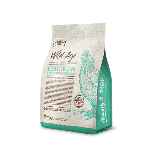 Absolute Bites Wild Age Dry Cat Food - Chicken (2 Sizes) - Image 3