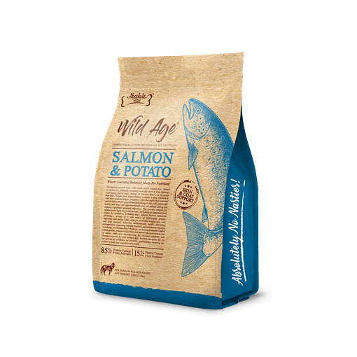 Absolute Bites Wild Age Dry Dog Food - Salmon & Potato (2 Sizes) - Image 2